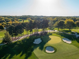 Aerial Photo of Omaha Country Club with RTF Sod
