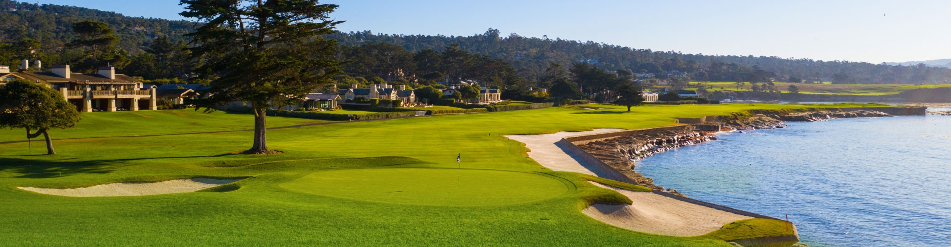Pebble Beach golf course fairway