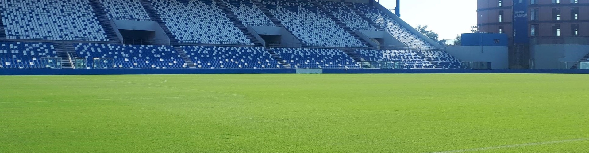Mapei Soccer Stadium with Monaco elite seeded bermudagrass.