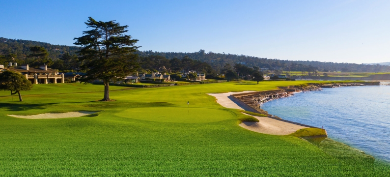 Pebble Beach golf course fairway
