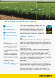 White document with text information about grass seed 