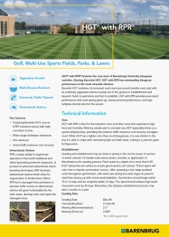 White document with text information about grass seed 