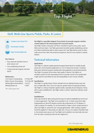 White document with text information about grass seed 