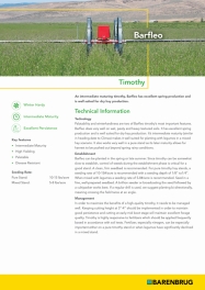 White document with text information about grass seed 