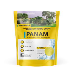 Product packaging for PanAm bermudagrass